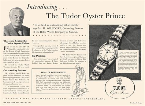 tudor wrist watch history